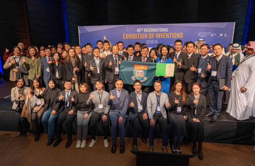 HKU’s innovative research novelties win 42 awards at the 49th International Exhibition of Inventions of Geneva
